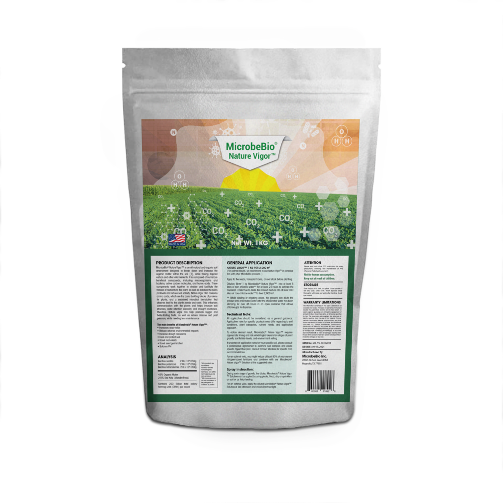 Microbebio Nature Vigor Detail Microbial Fertilizer Organic