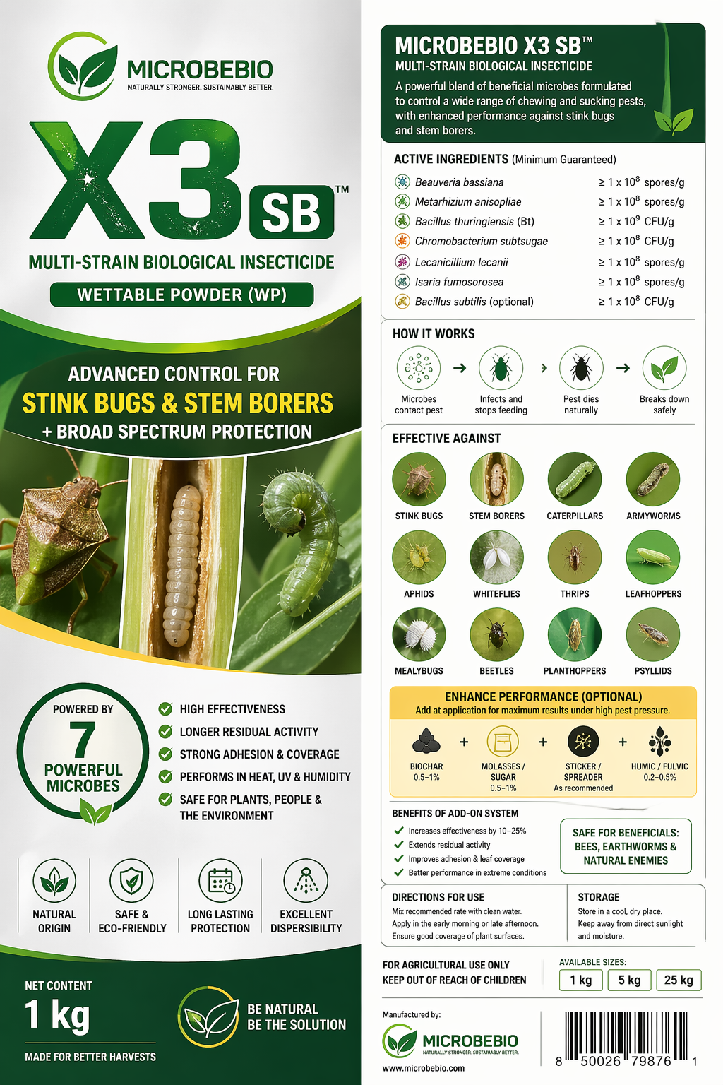 Advanced Multi-Strain Biological Insecticide