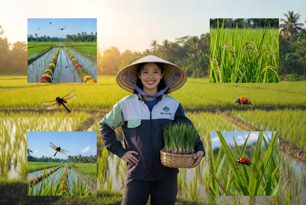 Build a Natural Army in Your Southeast Asian Rice Field Flowers That Control Pests Naturally