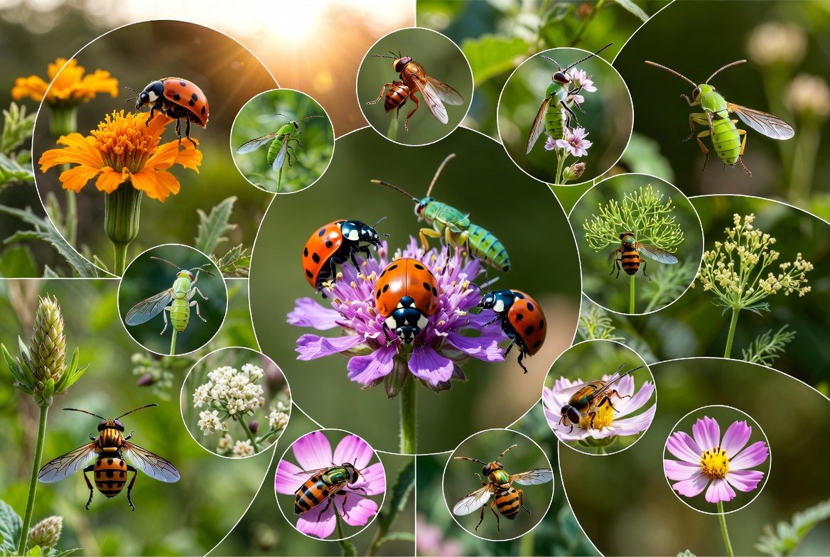 Build a Natural Army in Your Southeast Asian corn Field Flowers That Control Pests Naturally1