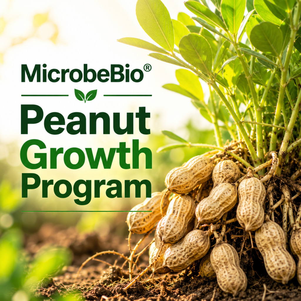 MicrobeBio® Peanut Growth Program: Questions & Answers for Higher Yields, Better Pod Filling, and Healthier Soils