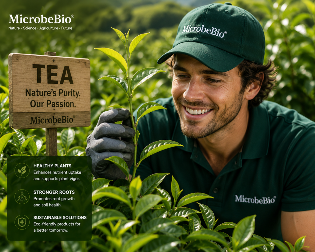 TEA PRODUCTION: MAXIMIZING LEAF QUALITY, YIELD, AND PROFITABILITY WITH THE MICROBEBIO® INTEGRATED CROP ENHANCEMENT SYSTEM