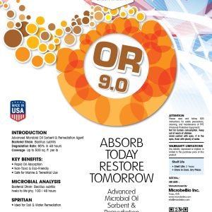 MicrobeBio OR 90 - Advanced Biological Oil Sorbent & Active Remediation Technology