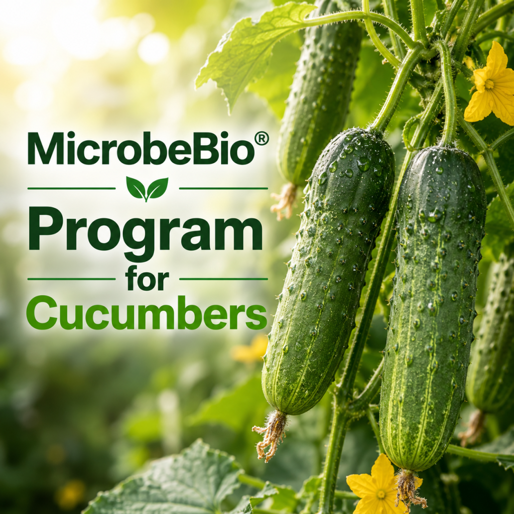 Integrated MicrobeBio® Program for Cucumbers