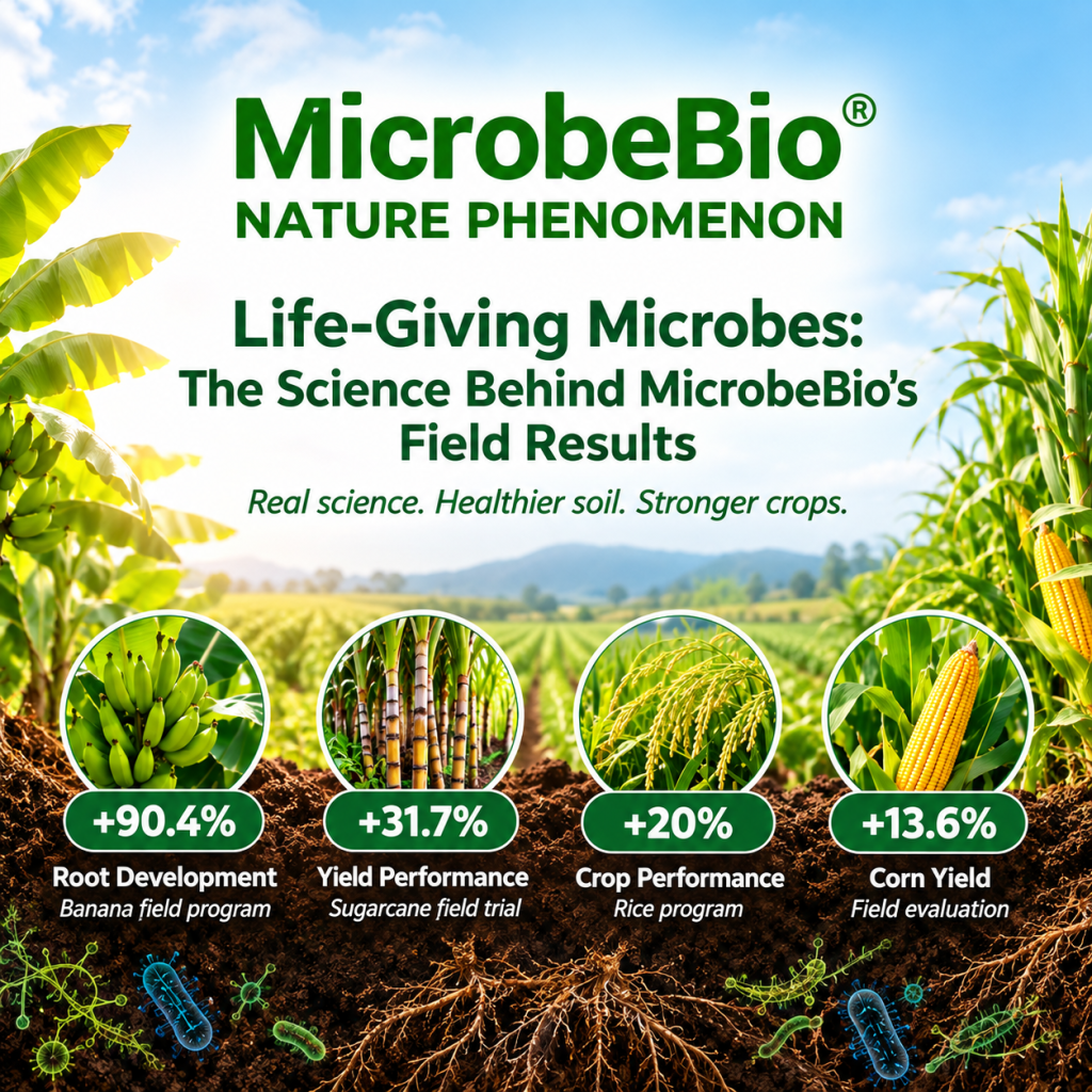 Life-Giving Microbes: The Science Behind MicrobeBio's Field Results